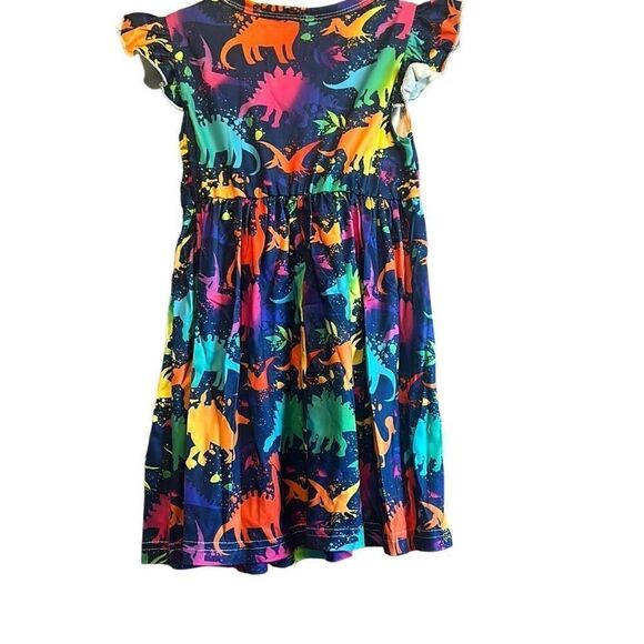 Cosmic Dinosaur dress size 6/7‎ - Picture 4 of 4